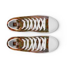 Load image into Gallery viewer, DESIGNER SHOES Men’s high top canvas shoes