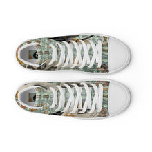 Load image into Gallery viewer, DESIGNER SHOES Men’s high top canvas shoes