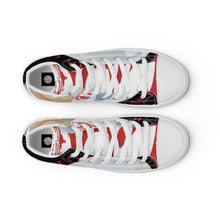 Load image into Gallery viewer, HUG THE WORLD SPECIAL EDITION COLLECTION Men’s high top canvas shoes