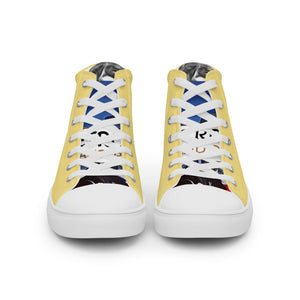 DETROIT GRAND PRIX Men’s high top canvas shoes