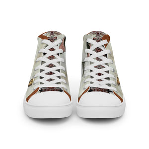 ROYALTY SPORT DET. LIONS SNOW LION Men’s high top canvas shoes