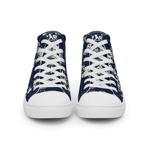 D-BLOCK Men’s high top canvas shoes