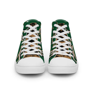 GOLD ROOM Men’s high top canvas shoes