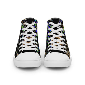 GOLD ROOM Men’s high top canvas shoes