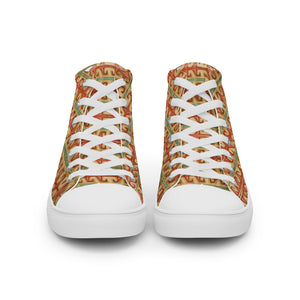 GOLD ROOM Men’s high top canvas shoes