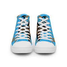 Load image into Gallery viewer, EASTER FLY Men’s high top canvas shoes