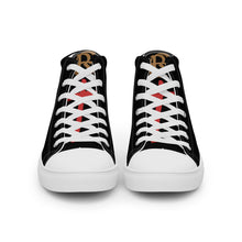 Load image into Gallery viewer, EASTER FLY Men’s high top canvas shoes