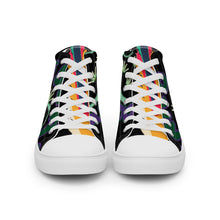 Load image into Gallery viewer, FRIEDDAY COLLECTION Men’s high top canvas shoes