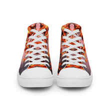 Load image into Gallery viewer, DESIGNER SHOES Men’s high top canvas shoes