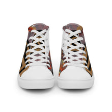 Load image into Gallery viewer, DESIGNER SHOES Men’s high top canvas shoes