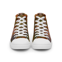 Load image into Gallery viewer, DESIGNER SHOES Men’s high top canvas shoes