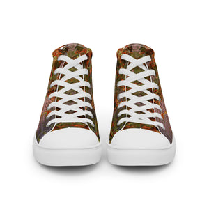 DESIGNER SHOES Men’s high top canvas shoes