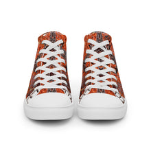 Load image into Gallery viewer, DESIGNER SHOES Men’s high top canvas shoes