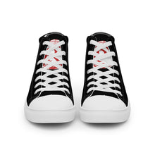 Load image into Gallery viewer, HUG THE WORLD SPECIAL EDITION COLLECTION Men’s high top canvas shoes