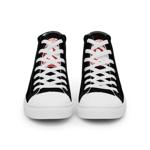 HUG THE WORLD SPECIAL EDITION COLLECTION Men’s high top canvas shoes