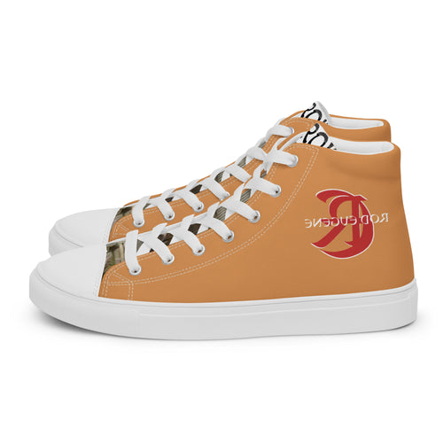 DETROIT GRAND PRIXMen’s high top canvas shoes