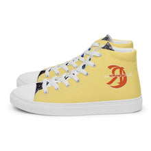 Load image into Gallery viewer, DETROIT GRAND PRIX Men’s high top canvas shoes