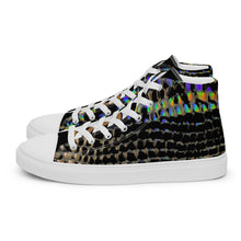 Load image into Gallery viewer, GOLD ROOM Men’s high top canvas shoes