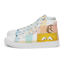 Load image into Gallery viewer, EASTER FLY Men’s high top canvas shoes