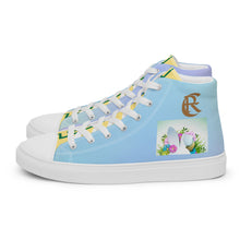 Load image into Gallery viewer, EASTER FLY Men’s high top canvas shoes
