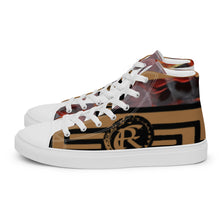 Load image into Gallery viewer, DESIGNER SHOES Men’s high top canvas shoes