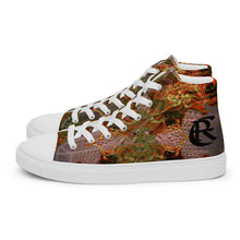 Load image into Gallery viewer, DESIGNER SHOES Men’s high top canvas shoes