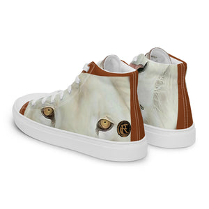 ROYALTY SPORT DET. LIONS SNOW LION Men’s high top canvas shoes