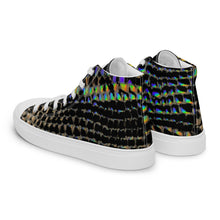 Load image into Gallery viewer, GOLD ROOM Men’s high top canvas shoes