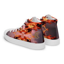 Load image into Gallery viewer, DESIGNER SHOES Men’s high top canvas shoes