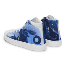 Load image into Gallery viewer, DESIGNER SHOES Men’s high top canvas shoes