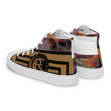 Load image into Gallery viewer, DESIGNER SHOES Men’s high top canvas shoes