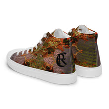 Load image into Gallery viewer, DESIGNER SHOES Men’s high top canvas shoes