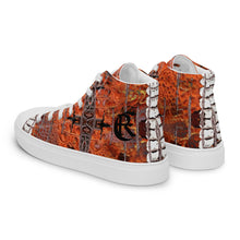 Load image into Gallery viewer, DESIGNER SHOES Men’s high top canvas shoes