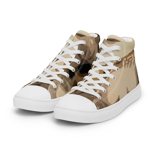 GOLD ROOM Men’s high top canvas shoes