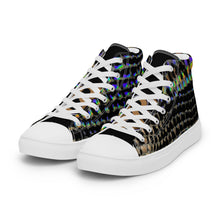 Load image into Gallery viewer, GOLD ROOM Men’s high top canvas shoes