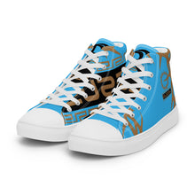 Load image into Gallery viewer, EASTER FLY Men’s high top canvas shoes