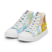 Load image into Gallery viewer, EASTER FLY Men’s high top canvas shoes
