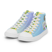Load image into Gallery viewer, EASTER FLY Men’s high top canvas shoes