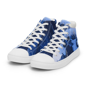 DESIGNER SHOES Men’s high top canvas shoes