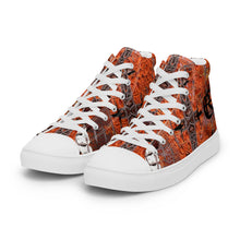 Load image into Gallery viewer, DESIGNER SHOES Men’s high top canvas shoes