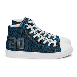 ROYALTY SPORT GATOR PRINT DET. LIONS 20 Men’s high top canvas shoes