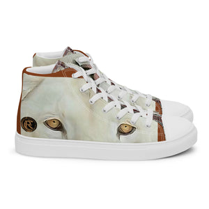 ROYALTY SPORT DET. LIONS SNOW LION Men’s high top canvas shoes