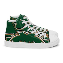 Load image into Gallery viewer, GOLD ROOM Men’s high top canvas shoes