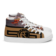 Load image into Gallery viewer, DESIGNER SHOES Men’s high top canvas shoes