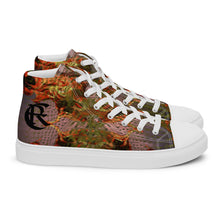 Load image into Gallery viewer, DESIGNER SHOES Men’s high top canvas shoes