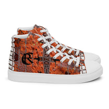 Load image into Gallery viewer, DESIGNER SHOES Men’s high top canvas shoes