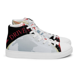 HUG THE WORLD SPECIAL EDITION COLLECTION Men’s high top canvas shoes