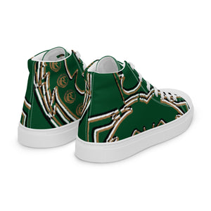 GOLD ROOM Men’s high top canvas shoes