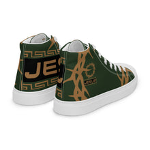 Load image into Gallery viewer, EASTER FLY Men’s high top canvas shoes