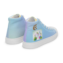 Load image into Gallery viewer, EASTER FLY Men’s high top canvas shoes